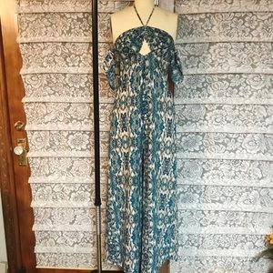 Boutique boho halter jumpsuit